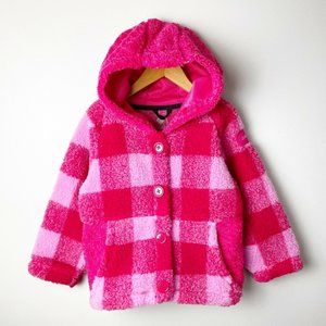 OBERMEYER 3T Pink Buffalo Plaid Avenger Jacket